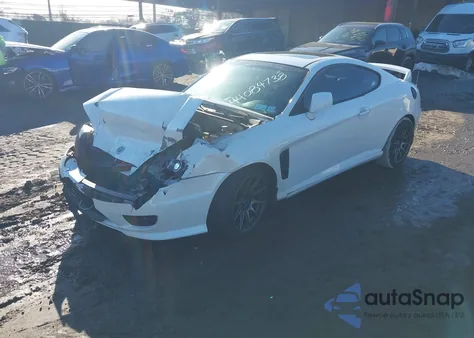 2003 Hyundai Tiburon z USA, uszkodzony, nr VIN KMHHM65D33U065455